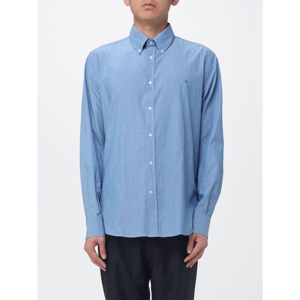 Brooksfield Shirt Men Denim
